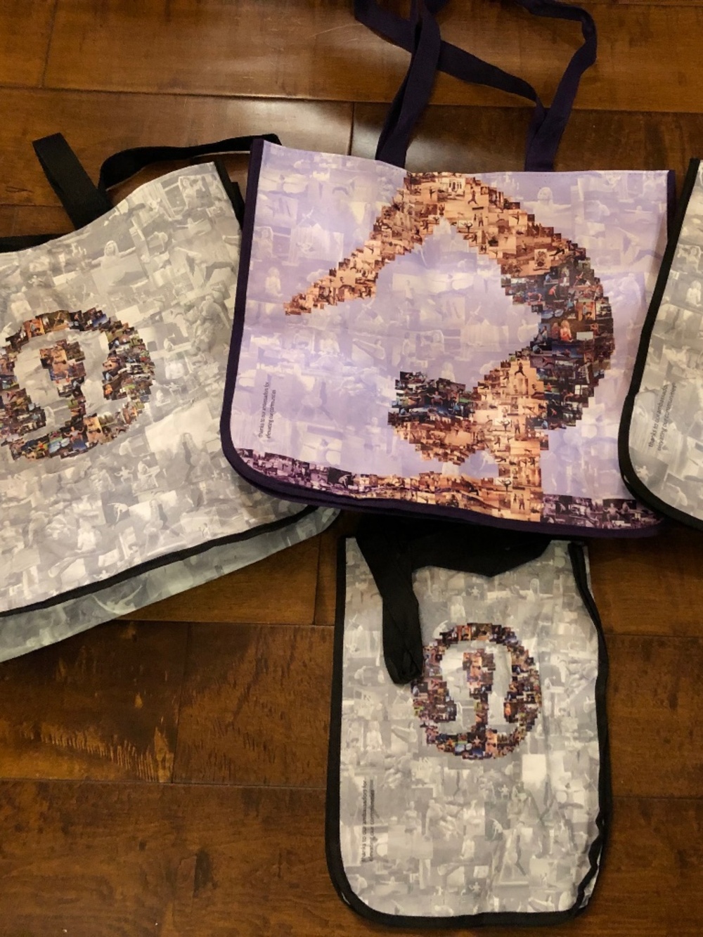 Collectable Lululemon reusable totes